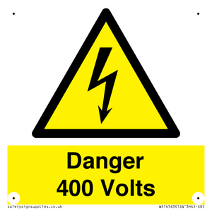 Danger 400 Volts